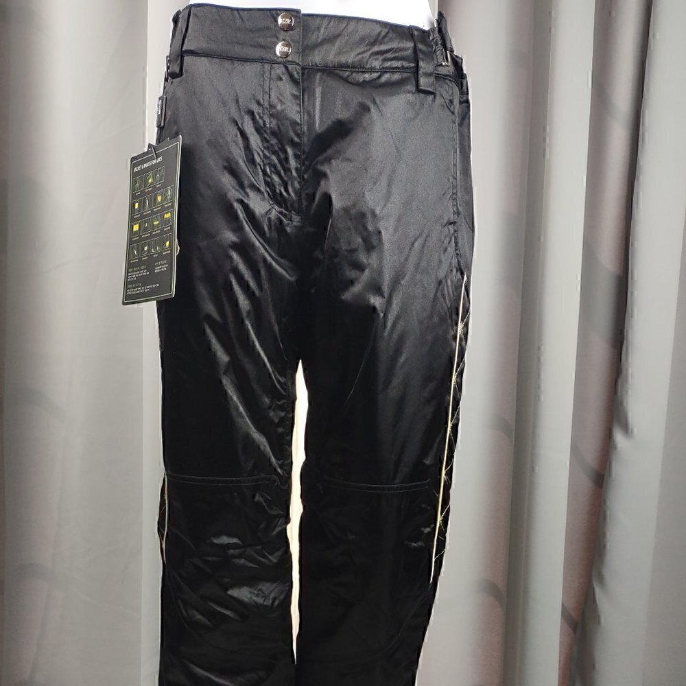 EXR Progressive Snowboard Pants Women Black 10K Waterproof Ski KR 75 US L (NWT)